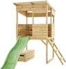 TP Tree Tops Wooden Tower Playhouse-Outdoor Climbing Frames, Outdoor Slides, Play Houses, Playground Equipment, Playhouses, TP Toys-Learning SPACE