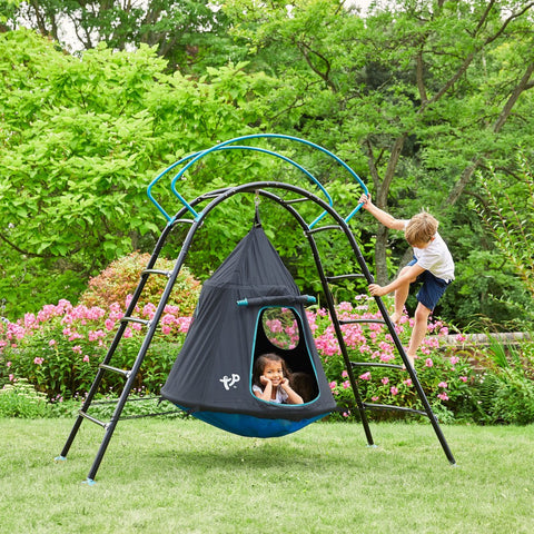 TP UFO Den & Climbing Frame-Outdoor Climbing Frames, Outdoor Swings, Playground Equipment, Seasons, Sensory Climbing Equipment, Stock, Summer, TP Toys-Learning SPACE