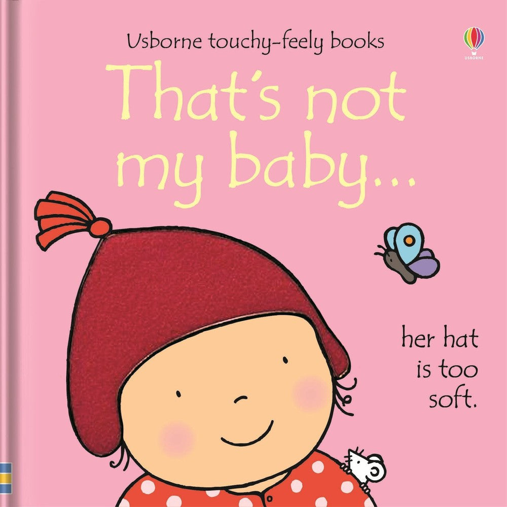 That's not my Baby (girl)… Book-AllSensory, Baby Books & Posters, Helps With, Sensory Seeking, Stock, Tactile Toys & Books, Usborne Books-Learning SPACE