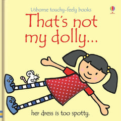 That's not my Dolly… Book-AllSensory, Baby Books & Posters, Dolls & Doll Houses, Helps With, Imaginative Play, Sensory Seeking, Stock, Tactile Toys & Books, Usborne Books-Learning SPACE