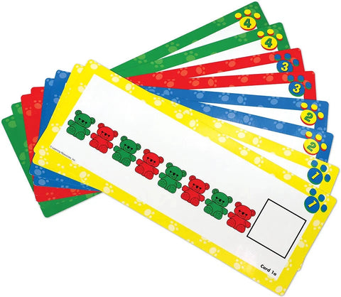 Three Bear Family Pattern Cards-Addition & Subtraction, Counting Numbers & Colour, Early Years Maths, Learning Resources, Maths, Memory Pattern & Sequencing, Primary Maths, S.T.E.M, Stock-Learning SPACE