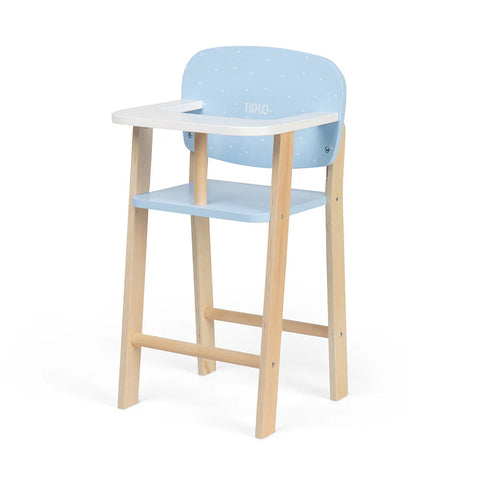 Tidlo Doll's High Chair-Bigjigs Toys, Dolls & Doll Houses, Imaginative Play, Role Play, Tidlo Toys-Learning SPACE