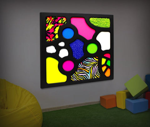 UV Tactile Panel-Sensory Wall Panels & Accessories, UV Reactive-Learning SPACE