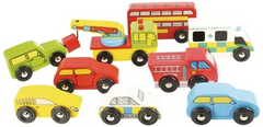 Vehicle Pack-Baby Wooden Toys, Bigjigs Rail, Bigjigs Toys, Cars & Transport, Imaginative Play, Pocket money, Primary Games & Toys, Small World, Stock, Wooden Toys-Learning SPACE