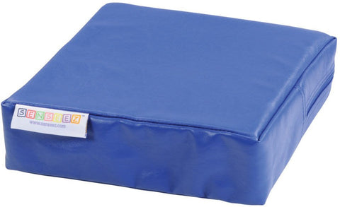 Vibrating Blue Square Pillow Cushion-Additional Need, AllSensory, Bean Bags & Cushions, Blind & Visually Impaired, Calmer Classrooms, Calming and Relaxation, Core Range, Cushions, Down Syndrome, Helps With, Mindfulness, Movement Chairs & Accessories, PSHE, Seating, Sensory Processing Disorder, Sensory Seeking, Stock, Teen Sensory Weighted & Deep Pressure, Vibration & Massage, Wellbeing Furniture-Learning SPACE