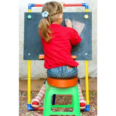 Vibrating Orange Circle Pillow Cushion-AllSensory, Autism, Bean Bags & Cushions, Calming and Relaxation, Cushions, Down Syndrome, Helps With, Movement Chairs & Accessories, Neuro Diversity, Seating, Sensory Processing Disorder, Sensory Seeking, Teen Sensory Weighted & Deep Pressure, Vibration & Massage, Wellbeing Furniture-Learning SPACE