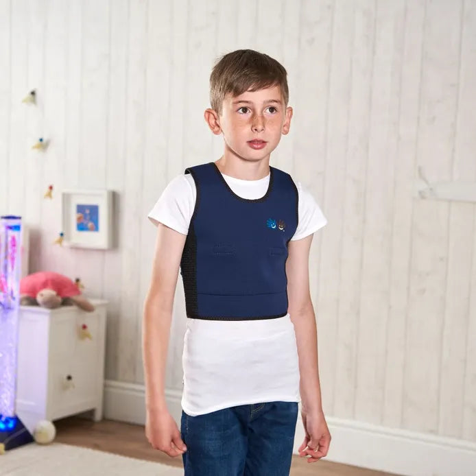 Weighted Compression Vest-AllSensory, Autism, Calming and Relaxation, Helps With, Matrix Group, Neuro Diversity, Proprioceptive, Sensory Direct Toys and Equipment, Sensory Seeking, Teen Sensory Weighted & Deep Pressure, Teenage & Adult Sensory Gifts, Weighted & Deep Pressure-Learning SPACE