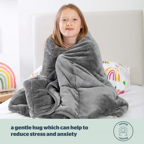 Wellbeing Kids Weighted Blanket-AllSensory, Autism, Calming and Relaxation, Comfort Toys, Helps With, Neuro Diversity, Nurture Room, Sensory Seeking, Sleep Issues, Weighted & Deep Pressure, Weighted Blankets-Learning SPACE