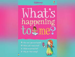 Whats happening to me? (girl) book - A book about puberty-Parenting & Family-Calmer Classrooms, Helps With, Life Skills, Puberty, Specialised Books, Stock, Teenage Help Books, Usborne Books-Learning SPACE