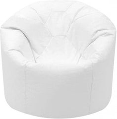 White UV Reactive Bean Bag-Bean Bags, Bean Bags & Cushions, Eden Learning Spaces, Nurture Room, Proprioceptive, Stock, UV Reactive, Wellbeing Furniture-Learning SPACE