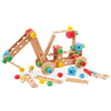 Wooden Construction Set with Tools-Additional Need, Early years Games & Toys, Engineering & Construction, Farms & Construction, Fine Motor Skills, Helps With, Imaginative Play, S.T.E.M, Tidlo Toys, Wooden Toys-Learning SPACE