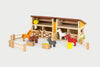 Wooden Foldable Stable Play Set-Farms & Construction, Games & Toys, Viga Activity Wall Panel, Wooden Toys-Learning SPACE