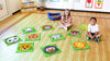 Zoo Conservation™ 30 Mini Placement Carpets with Holdall-Classroom Packs, Kit For Kids, Mats, Mats & Rugs, Nature Sensory Room, Rugs, Sit Mats, Square, Wellbeing Furniture, World & Nature-Learning SPACE