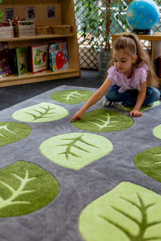 Natural World™ Carved Placement 2x2m Carpet-Kit For Kids, Mats & Rugs, Nature Sensory Room, Neutral Colour, Placement Carpets, Rugs, Square, Wellbeing Furniture-Learning SPACE