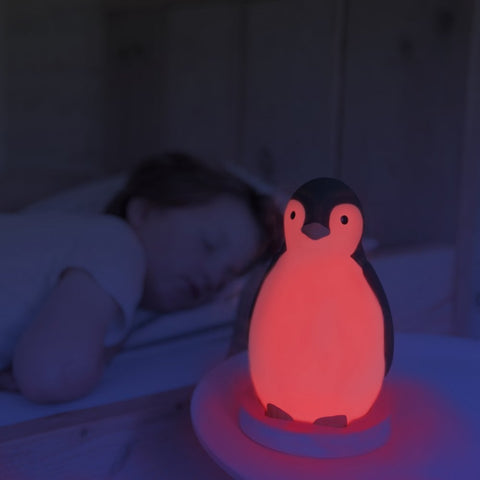 Pam The Penguin - Sleep Trainer, Nightlight, Wireless Speaker-AllSensory, Autism, Calmer Classrooms, Gifts For 1 Year Olds, Helps With, Life Skills, Neuro Diversity, Planning And Daily Structure, PSHE, Schedules & Routines, Sensory Seeking, Sleep Issues, Sound Equipment-Learning SPACE