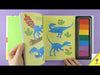 Dionsaurs Fingerprint Art - Activity Book